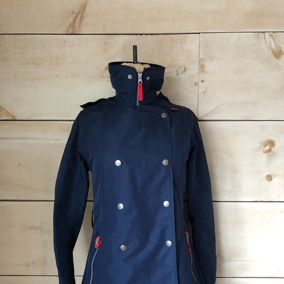 Helly Hansen Jackets & Blazers - Helly Hansen Navy Rain Jacket